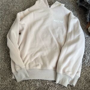 White Fox Boutique Cream Hoodie